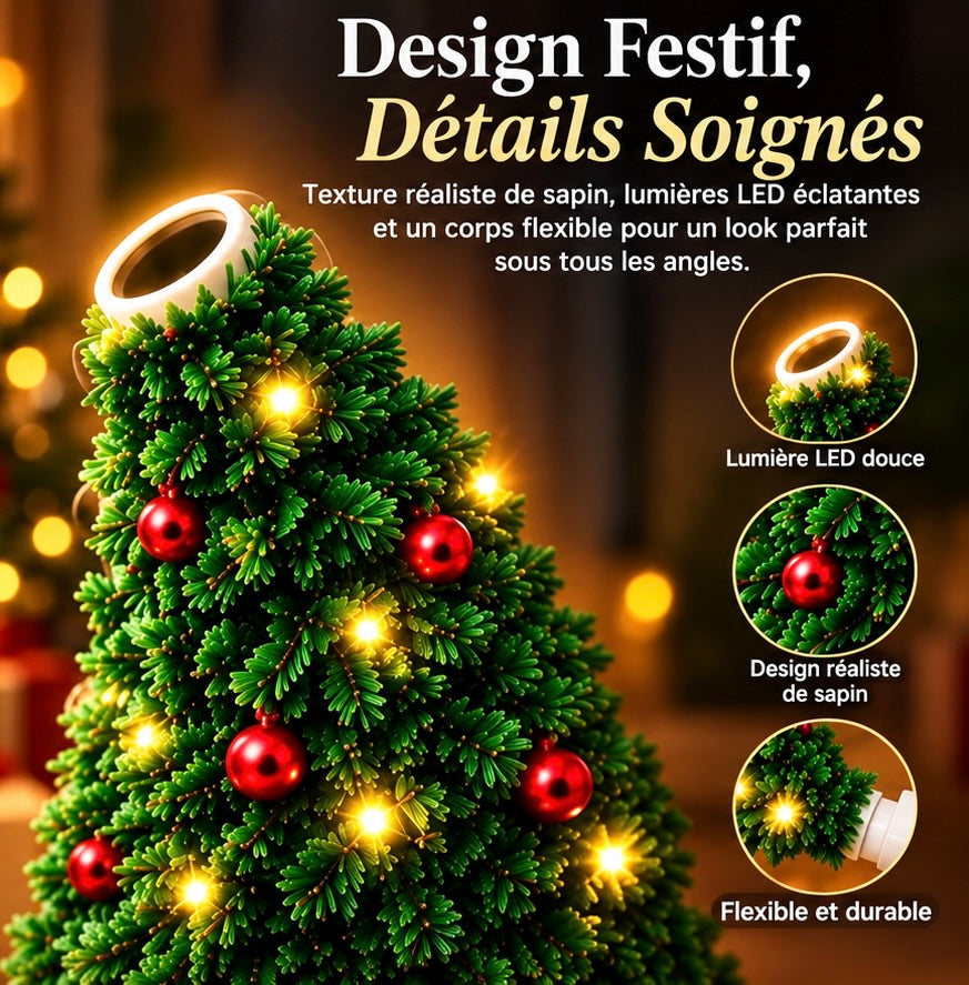 Sapin Lumineux de Noël USB – Le cadeau magique