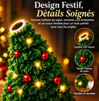 Sapin Lumineux de Noël USB – Le cadeau magique